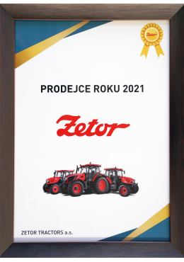 Zetor prodejce roku 2021 - 