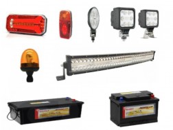 Ikonka k LED osvětlení + autobaterie